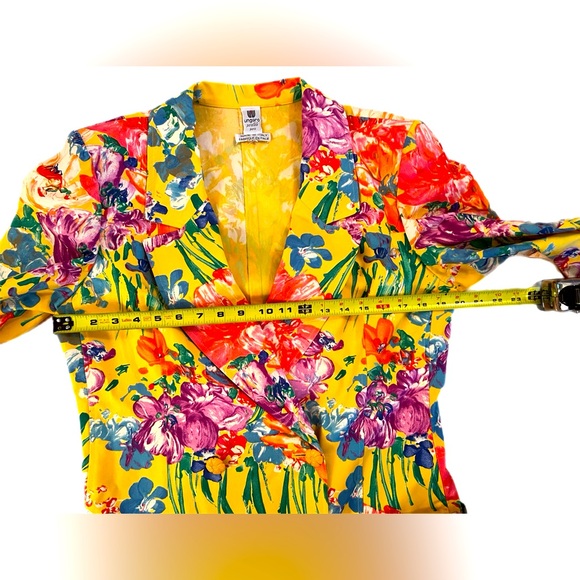 UNGARO🇮🇹 Vintage 1980s Italien Designer Double Breasted Skirt suit 🌹 - Picture 10 of 15